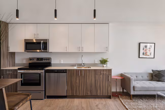 1 Bed A 414 floor plan